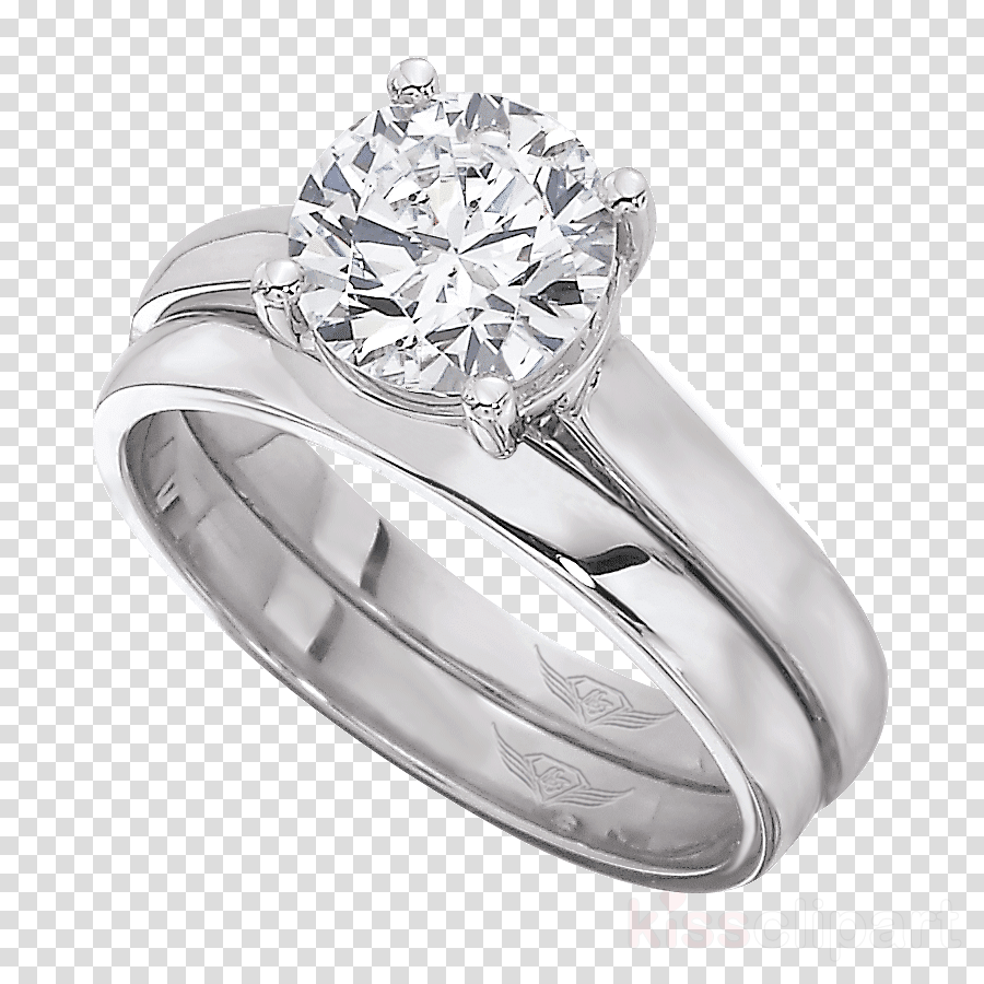 Diamond Wedding Ring Png Clipart Engagement Ring Wedding - Engagement Rings For Women (900x900), Png Download
