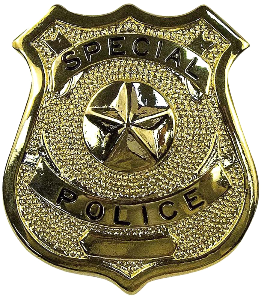 Police Badge Png Transparent Hd Photo - Police Badge Gold (1000x1000), Png Download