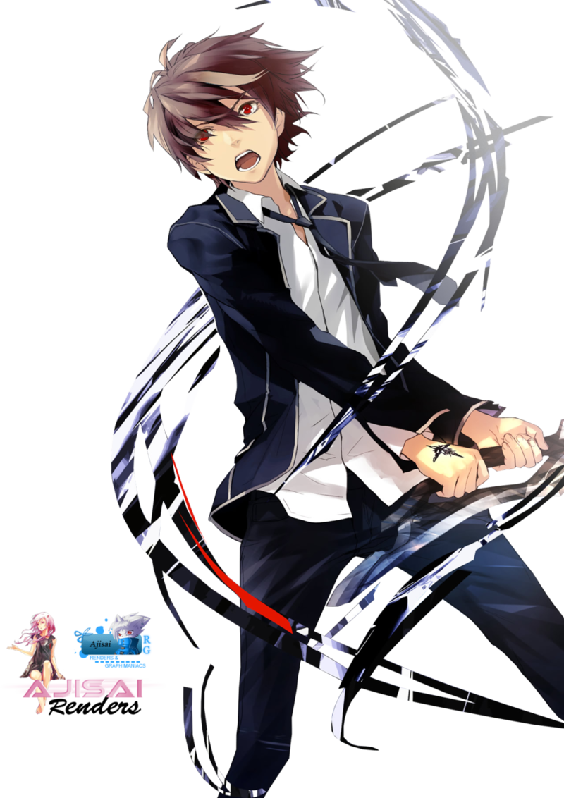 Guilty Crown Png Transparent - Guilty Crown Shu Png (800x1132), Png Download