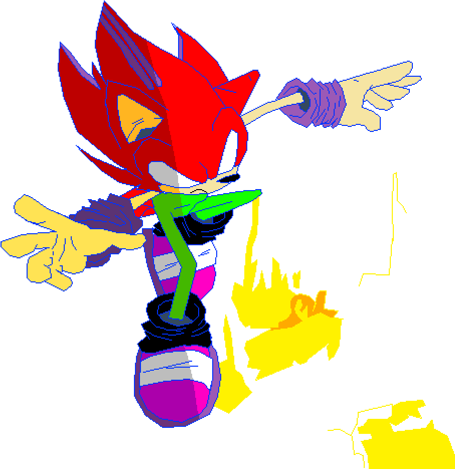 Luceonris The Darkspine Hedgehog - Cartoon (1000x1000), Png Download