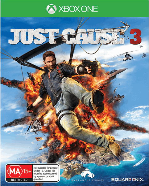 1 Of - Ps4 Just Cause 3 (600x600), Png Download