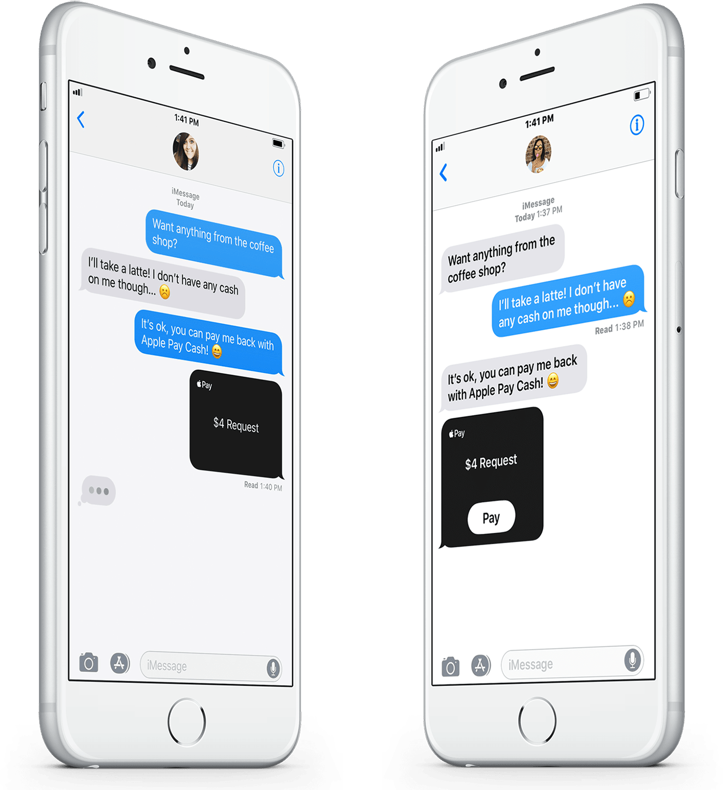 Apple Pay Cash On Iphone - Iphone (1907x1586), Png Download