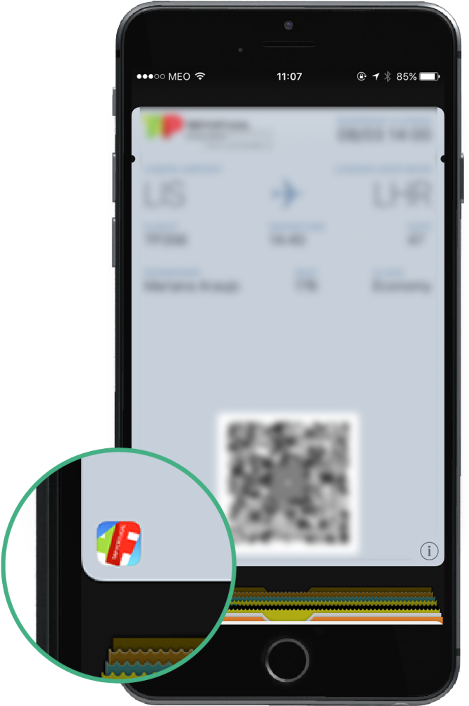 Apple Wallet News With Ios 9 Open App - Tap Portugal Apple Wallet (1024x1007), Png Download
