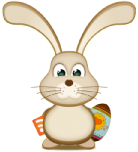 Easter Bunny Icon (600x600), Png Download