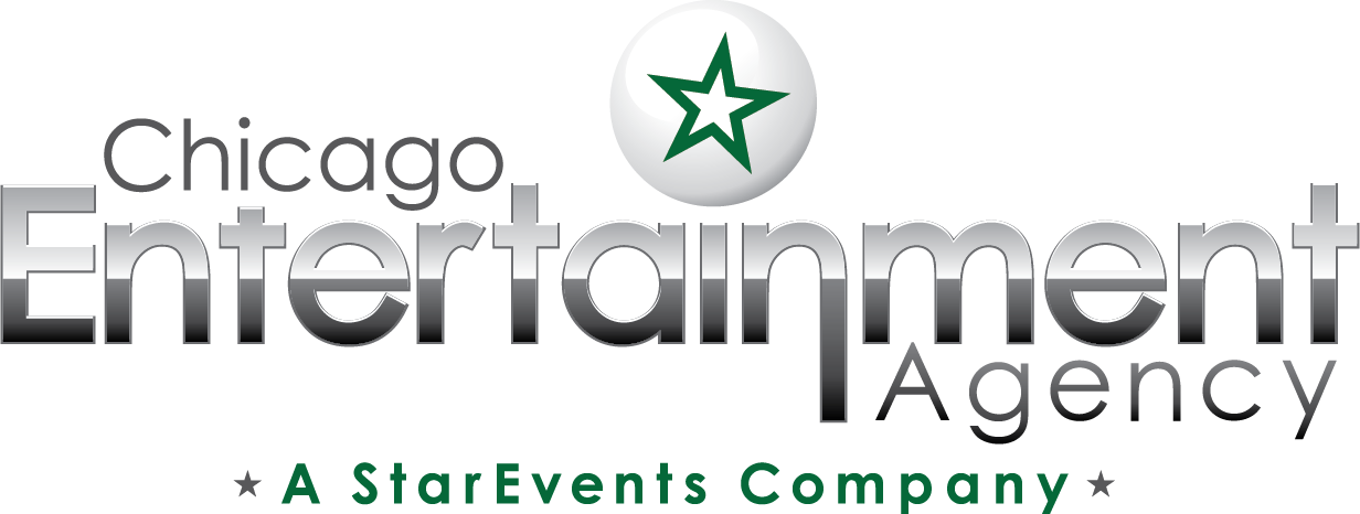 Through Chicago Entertainment Agency, A Starevents - Graphics (1232x466), Png Download