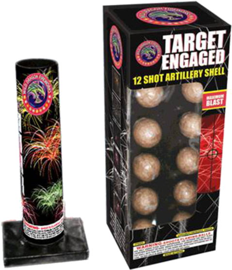Target Engaged - Artillery (896x640), Png Download