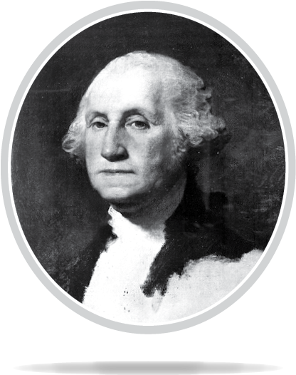 George Washington Portrait - Importance Of George Washington (563x525), Png Download