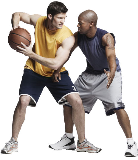 Get The Best Fitness Tips At Fitness Tips When Playing - People Playing Basketball Png (541x700), Png Download