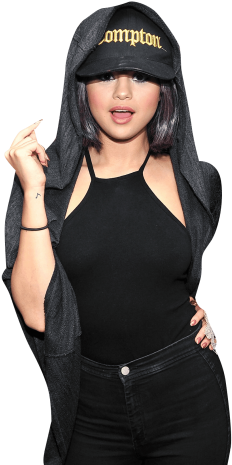 Free Png Selena Gomez Hoodie Png Images Transparent - Selena Gomez Png (850x567), Png Download