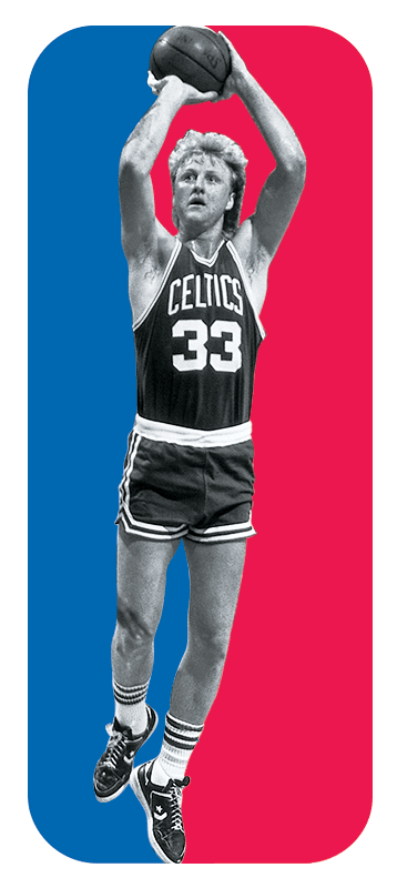 Far As Playing, I Didn't Care Who Guarded Me Red, Yellow, - Larry Bird Boston Celtics Autographed 16" X 20" 1986 (358x800), Png Download