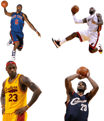 Lebron James - Lebron James Cavs Png (400x400), Png Download