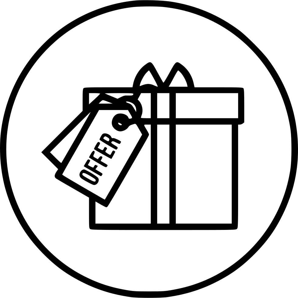 Prize Award Reward Gift Surprize Festival Offer Tag - Gift (980x980), Png Download