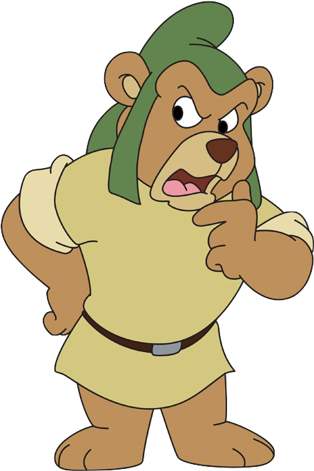 Gummi Bears - Disney Gummi Bears Gruffi (493x725), Png Download