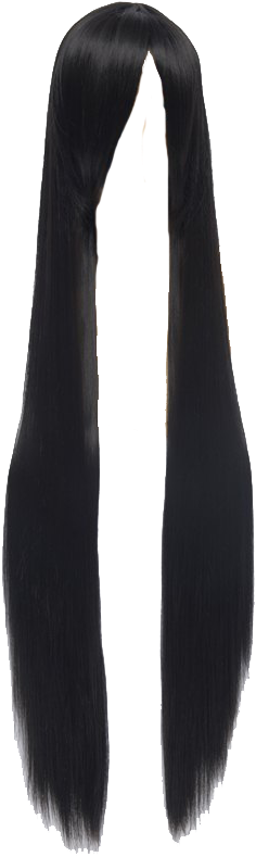 Black Hair Transparent Images - Scarf (800x800), Png Download