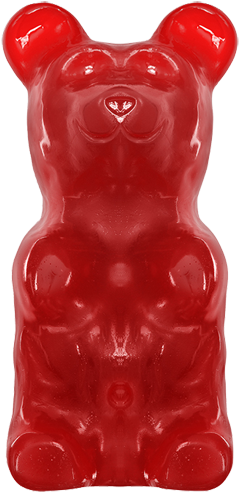 Gummy Bear Png - Giant Gummy Bear Cola (500x500), Png Download