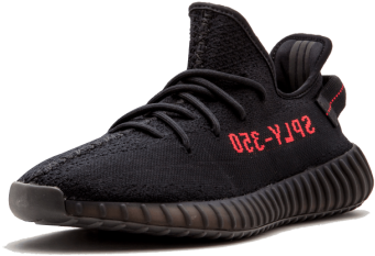Adidas Yeezy Boost - Yeezy Boost 350 V2 Black Red Cp9652 (560x336), Png Download