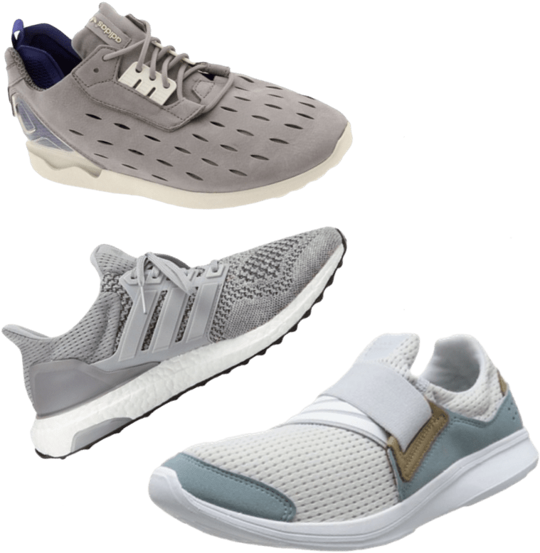 Yeezy Boost Knock Off Replica Lane Bryant Aldo Nike - Adidas Womens Lite Slipon Mesh Suede Trim Running Shoes (800x800), Png Download