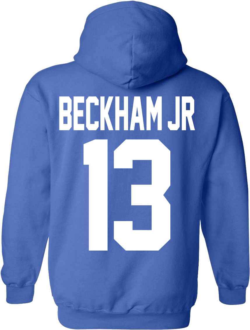 New York Giants Odell Beckham Jr - Odell Beckham Jr. Signed New York Giants Nike Game (992x1240), Png Download