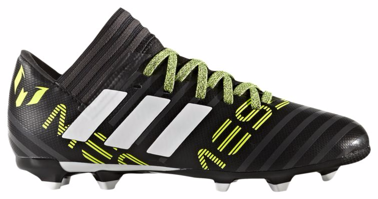 Black Yeezy Boost - Messi Cleats Nemeziz 17.3 Youth (756x642), Png Download