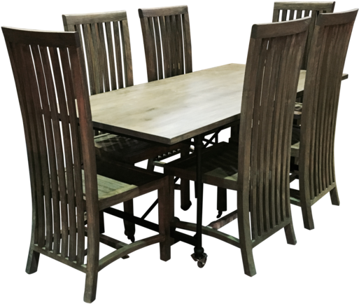 A Selection Of Solid Teak And Mahogany Dining Tables - Kitchen & Dining Room Table (600x450), Png Download