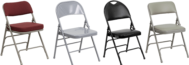 Metal Folding Chairs - Flash Furniture Hercules Series Folding Chair Finish: (650x270), Png Download