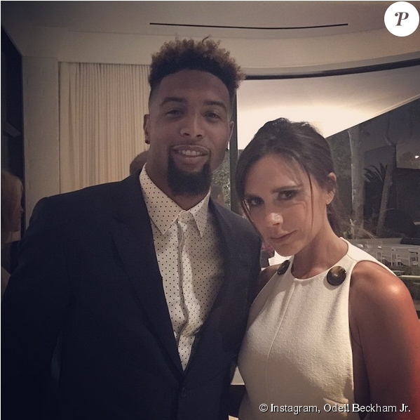 Odell Beckham Jr - Odell Beckham Jr Copine (950x597), Png Download