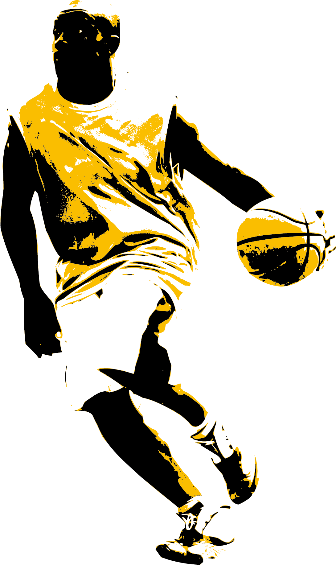 Basketball Slam Dunk Sport Clip Art - Basketball Dunk Png (2126x2126), Png Download