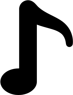 Eighth Note Vector - Music (400x400), Png Download
