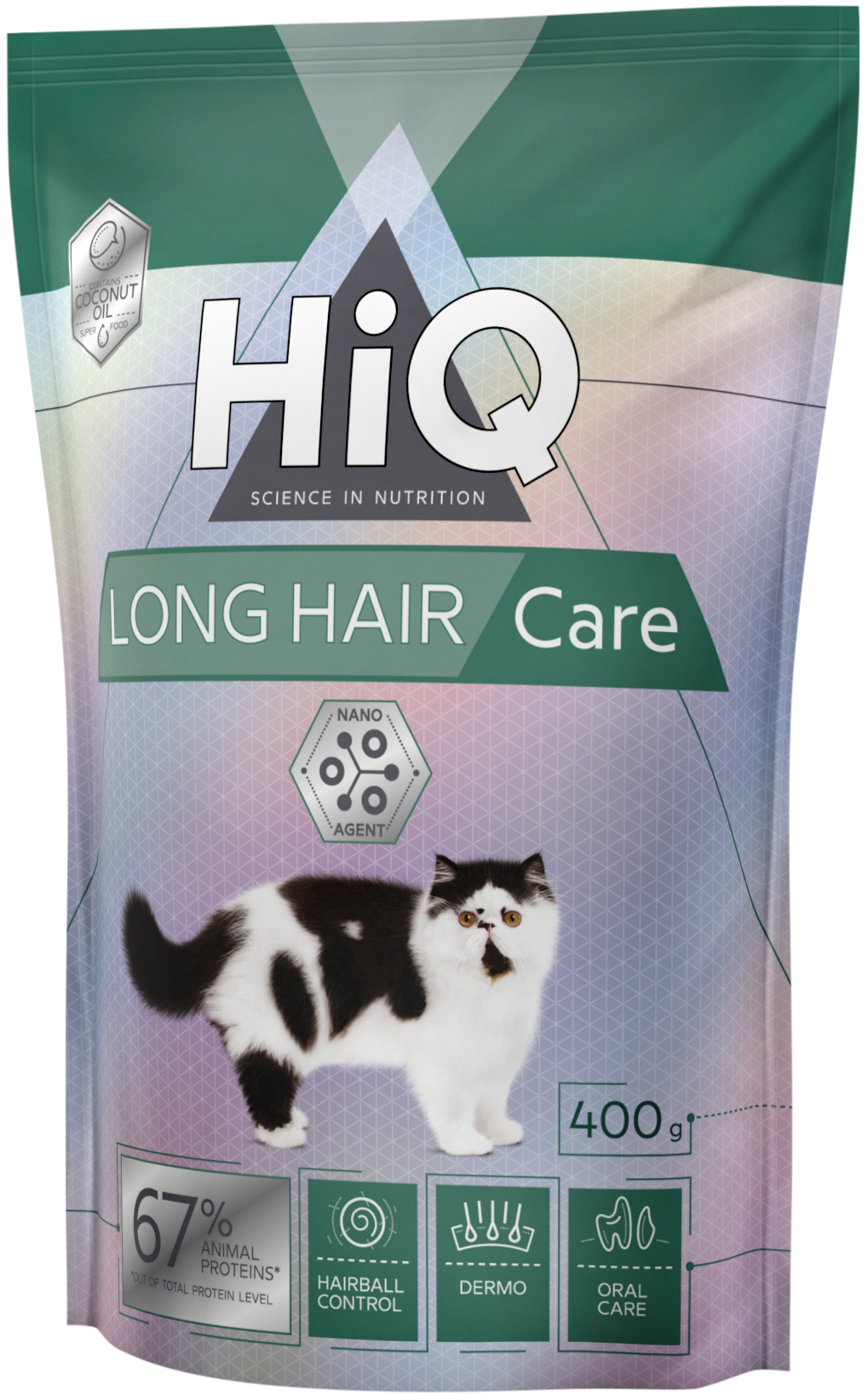 Long Hair Care 400g T 1524948982 - Hiq Science In Nutrition (2000x2181), Png Download