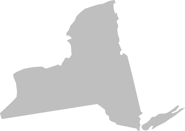 New York State Clip Art At Clker - New York State Png (600x424), Png Download