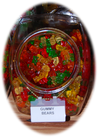 Chocolate Covered Candies, Hard Candies In Bulk, Gummy - Gummy Bear (321x450), Png Download