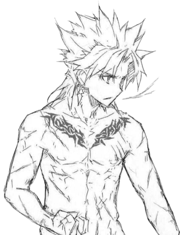 Shirou Kotomine Scars - Shirou Emiya (368x479), Png Download