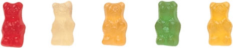 Jelly Belly Gummi Bears For Fresh Candy And Great Service, - Jelly Belly Gummi Bears (500x500), Png Download