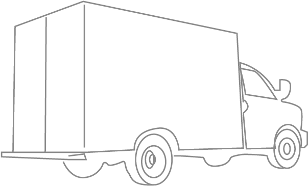 Van Body Trucks - Truck (770x456), Png Download