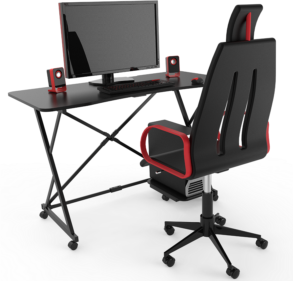 Ergonomic Folding Home/office Computer Desk Table Jn-qd61 - Writing Desk (1000x1000), Png Download