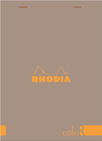 Rhodia Color N16 Premium Pad - Rhodia A5 Note Pad (600x600), Png Download