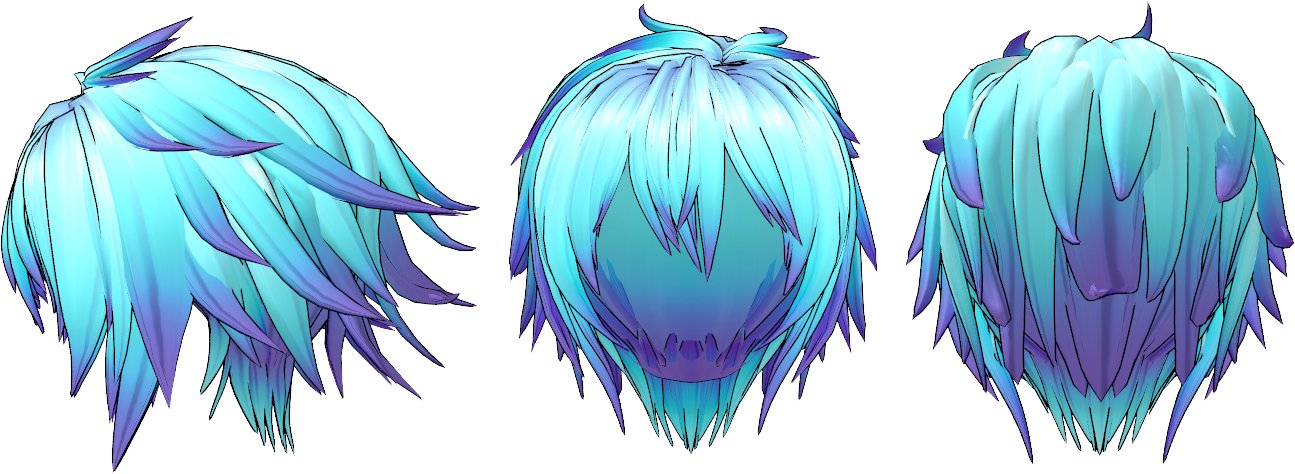 Download Image Result For Anime Guy Side View Png Anime Guy - Mmd Blue Hair PNG Image with No Background Download Image Result For Anime Guy Side View Png Anime Guy - Mmd Blue Hair PNG Image with No Background