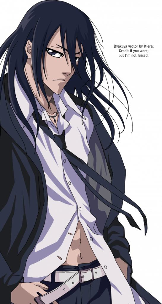 Byakuya Kuchiki (546x1023), Png Download
