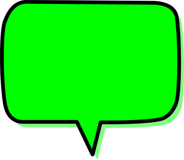 Free Iphone Text Bubble Png - Said Clip Art (600x523), Png Download