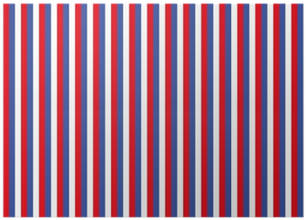 Background Of Stripes In Red, White And Blue Poster - Placemat (400x400), Png Download