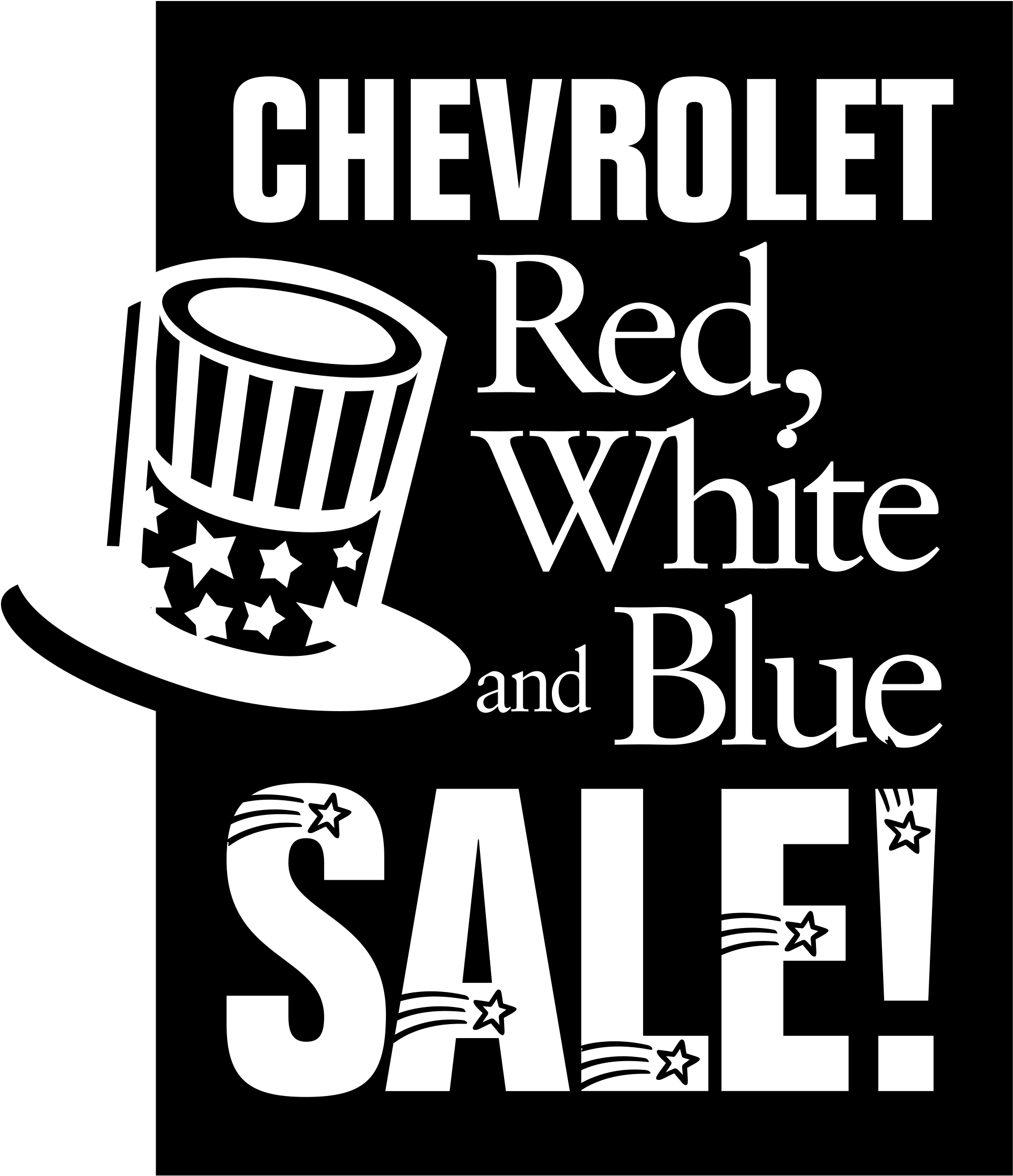 Download Chevrolet Red White And Blue Sale Logo Png Transparent