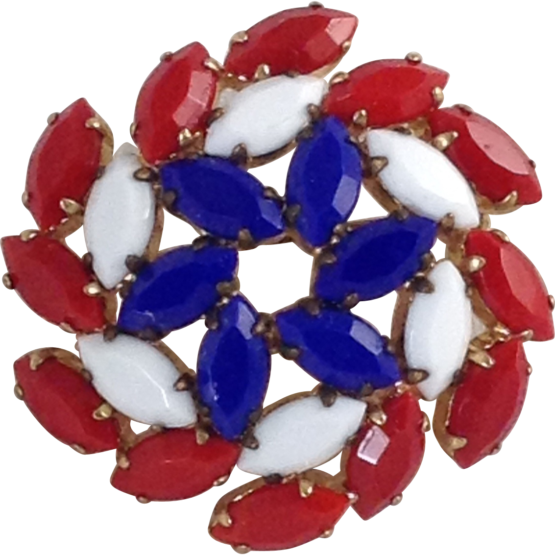 Patriotic Red White Blue Pin - Bracelet (1133x1133), Png Download