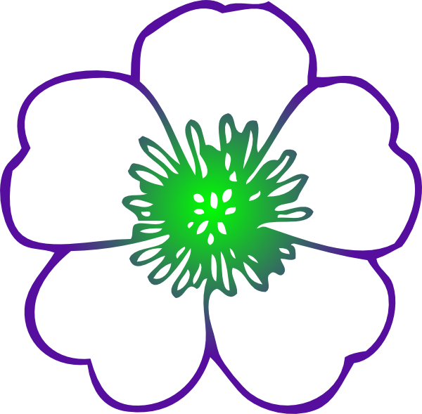 Hibiscus Flower Outline - Buttercup Flower Coloring Pages (600x589), Png Download