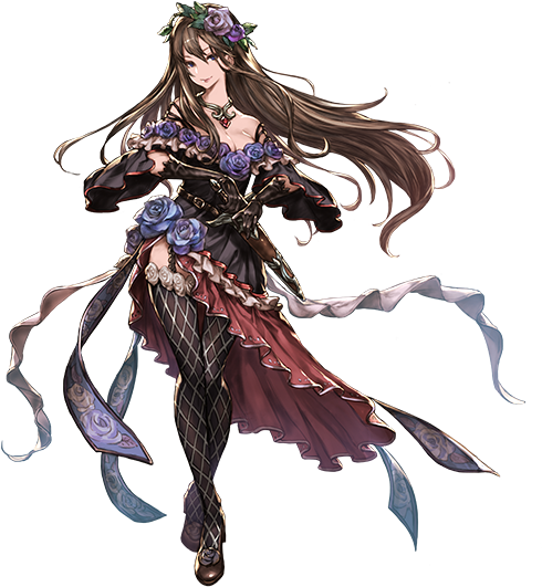 Granblue Fantasy Characters Girls (500x580), Png Download