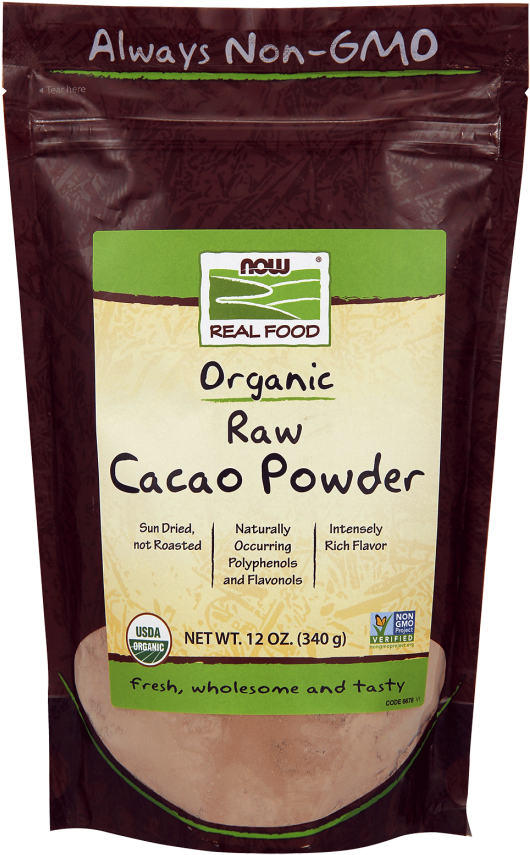 Cacao Powder, Raw & Organic - Roasted Sunflower Seeds Unsalted (581x880), Png Download