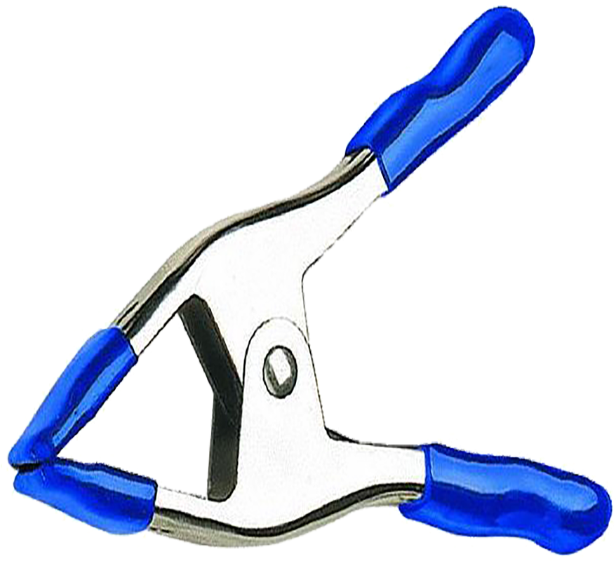 Metal Spring Clamps Include Soft-grip Pads For Easy - Slip Joint Pliers (900x900), Png Download