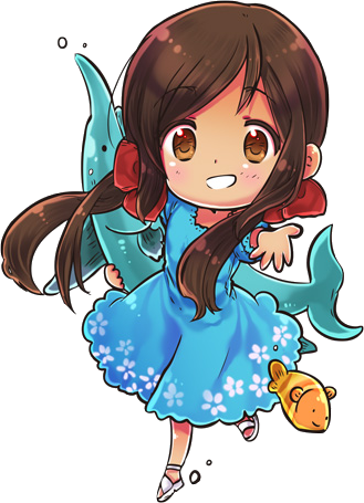 Seychelles Chibi - Seychelles Hetalia (329x455), Png Download