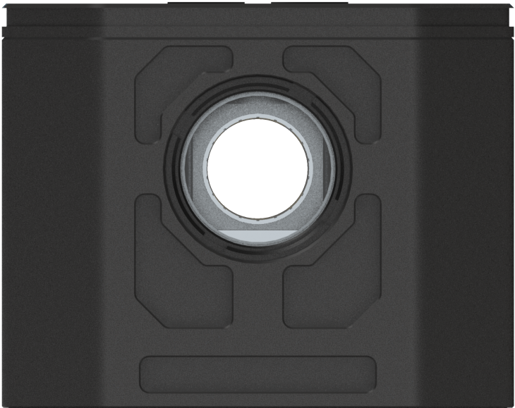 100f2-side - Circle (772x614), Png Download