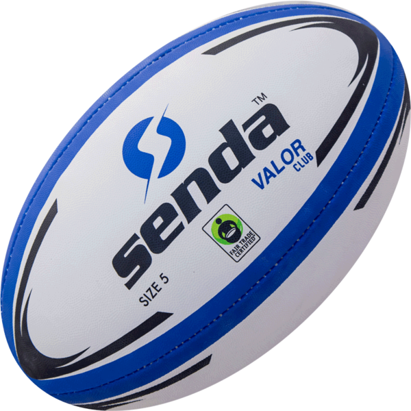 Senda Valor Club Rugby Ball, Fair Trade Certified, (600x600), Png Download