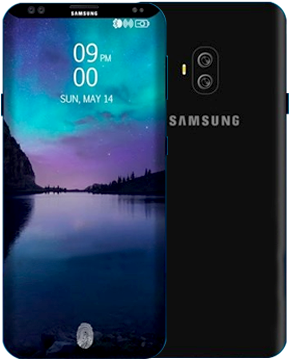 Samsung Galaxy S9 - Samsung (367x358), Png Download